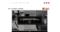 Desktop Screenshot of organizedalaina.com